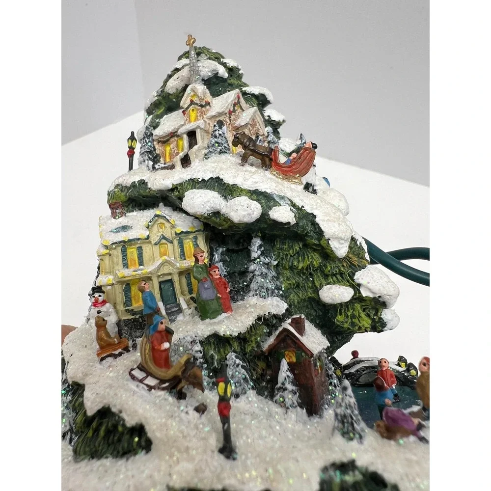 VTG‎ 2005 Thomas Kinkade Home for the Holidays Illuminated Christmas Ornament